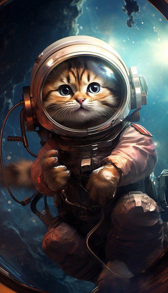 astronaut kitten 02