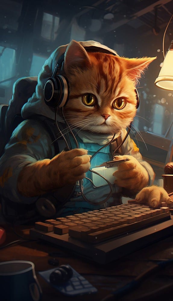 cat gamer 04