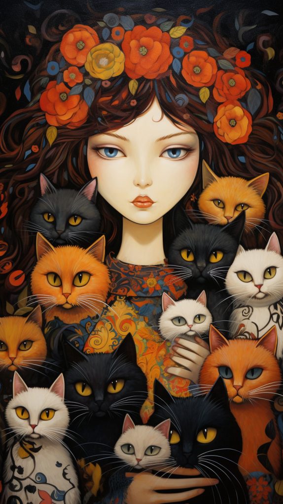 cat lady 01