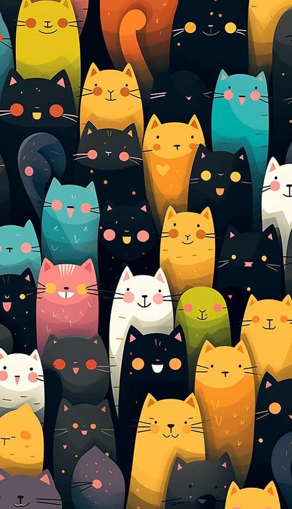 cat pattern 01